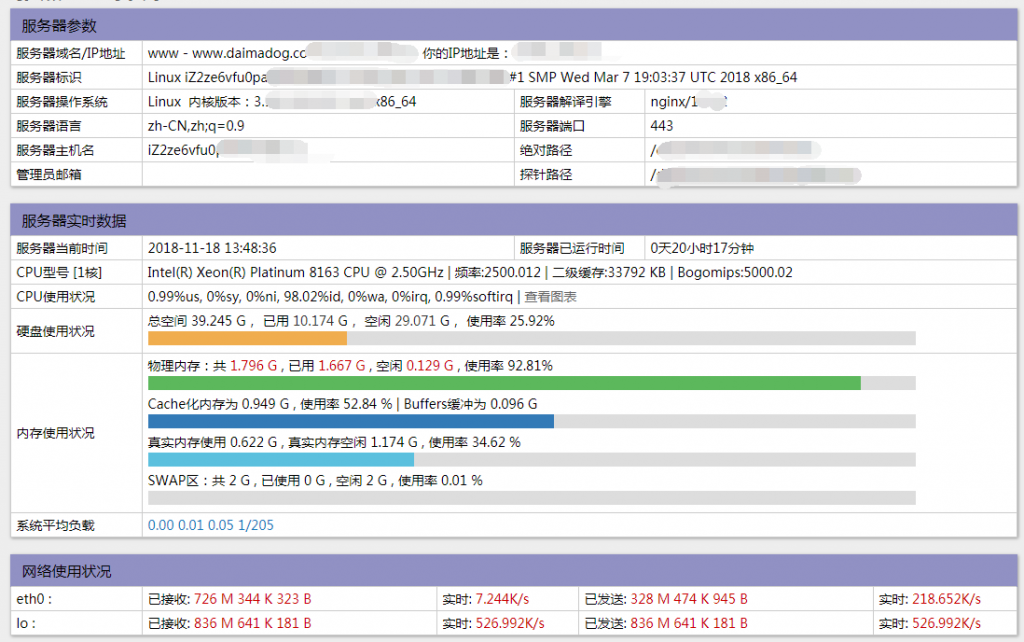 PHP全功能探针源码分享